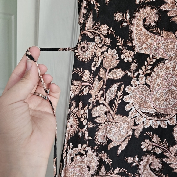 Kivari Pink Black Crew Neck Sundress Anthropologie - Picture 7 of 10